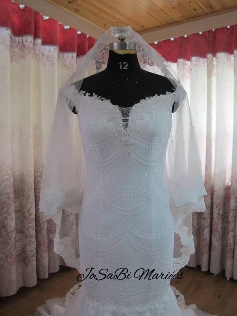 JoSaBi custom wedding dress production