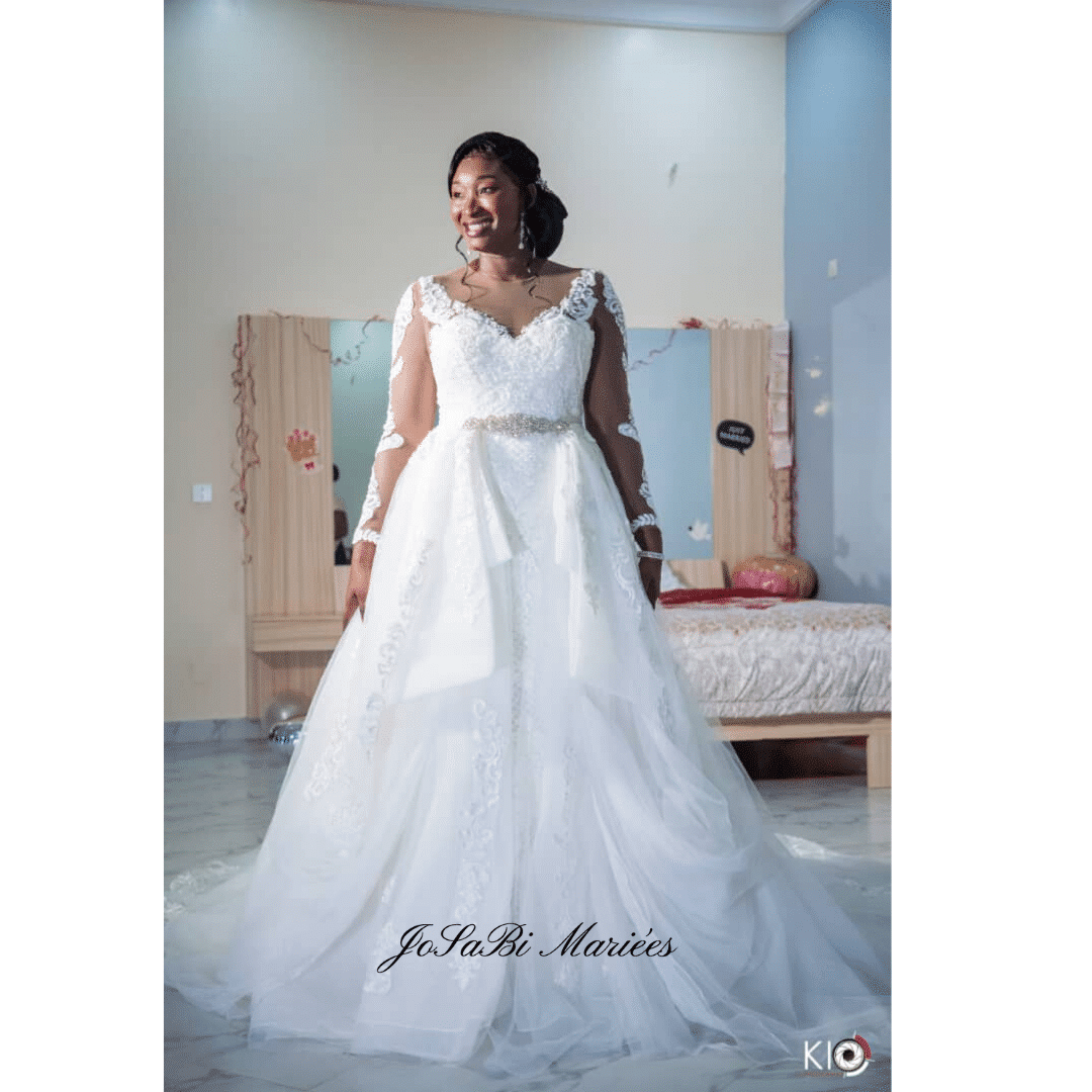 manche robe de mariee