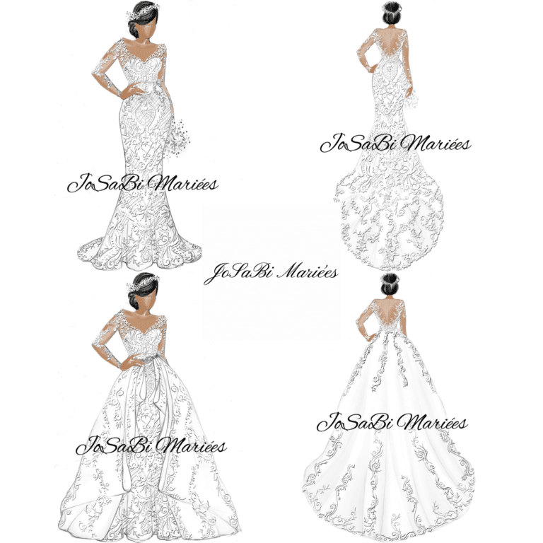 Custom detachable wedding dress design your own dress