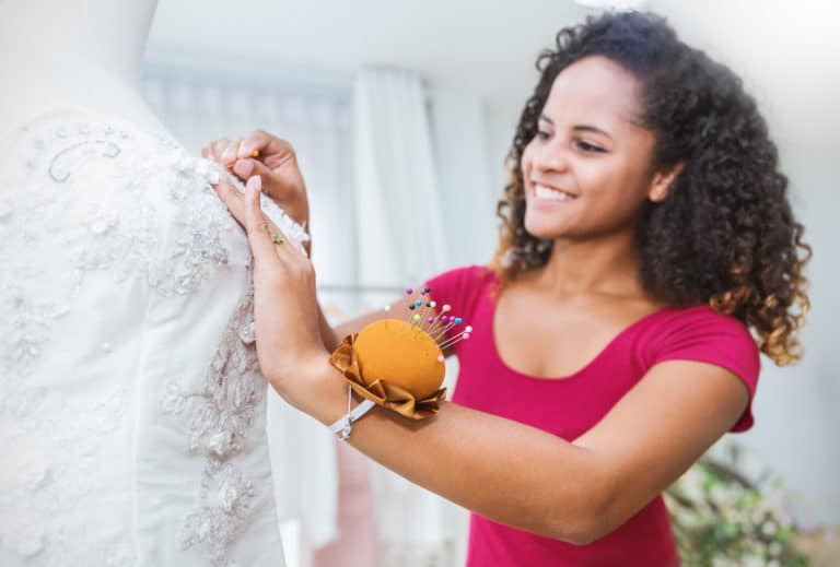 Buying a wedding dress online