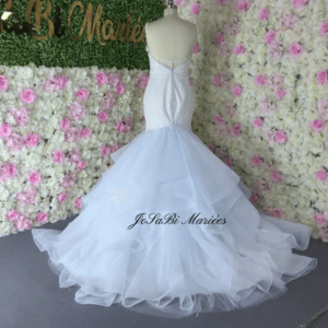 sweetheart mermaid lace wedding dress