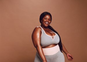 plus size beautiful woman