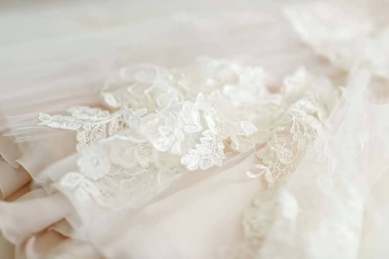 custom wedding dress fabrics lace tulle