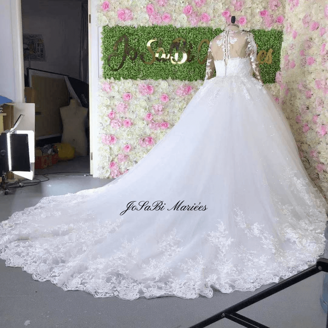 robe de mariée princesse détachable