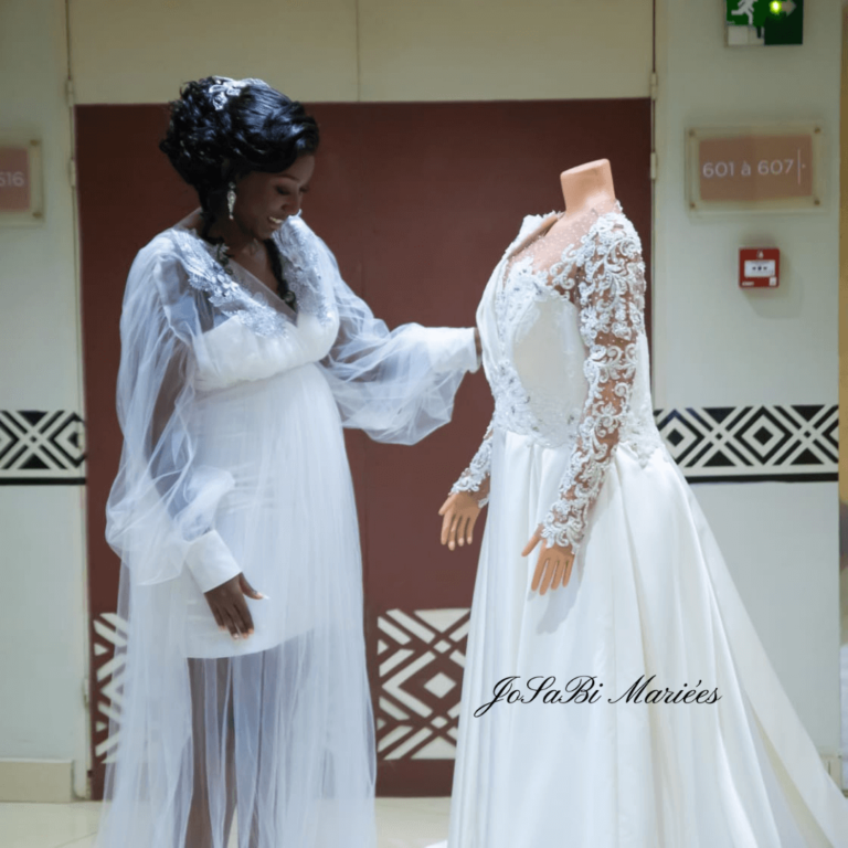 Coretta's JoSaBi Wedding Dress