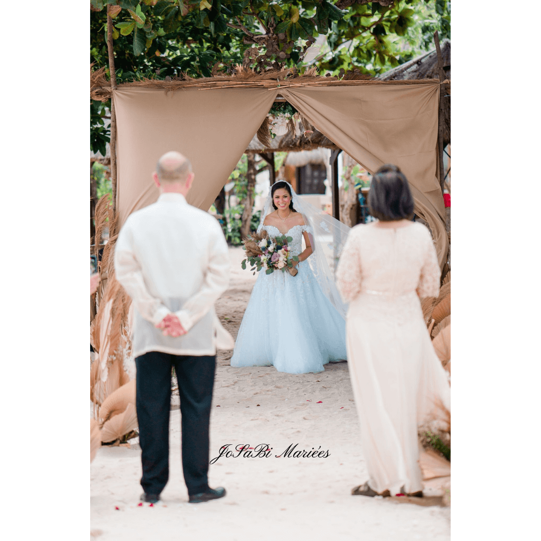 beach wedding dress custom